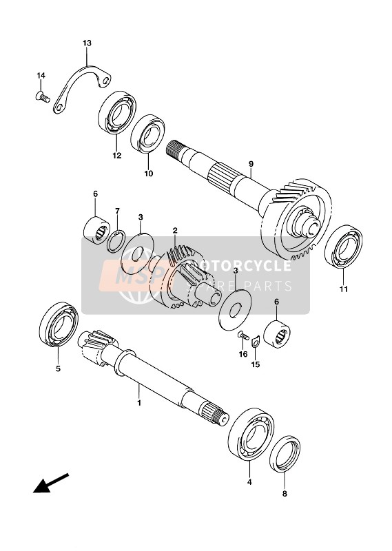 2475119K00, Reten, Rodamiento, Suzuki, 0